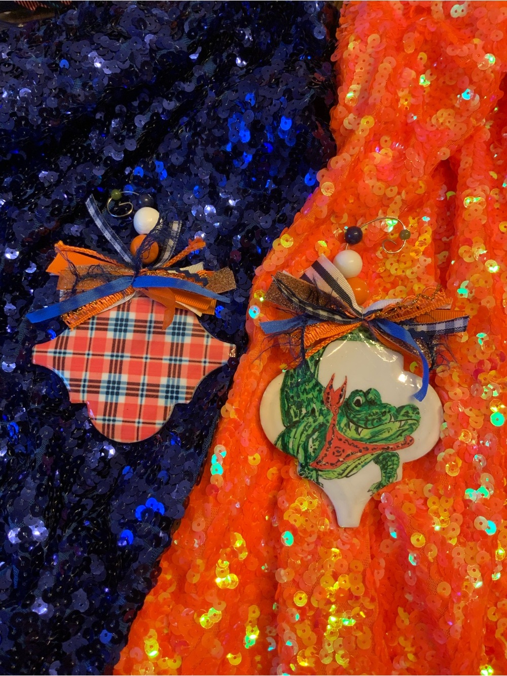 University of Florida Themed Hanging Ornaments